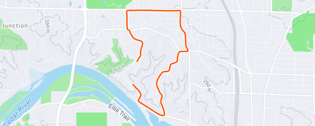 Map of the activity, Me: 1 - Ice: 0