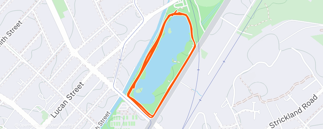 Карта физической активности (Gav's intervals- 8x500/60s with WU,CD)