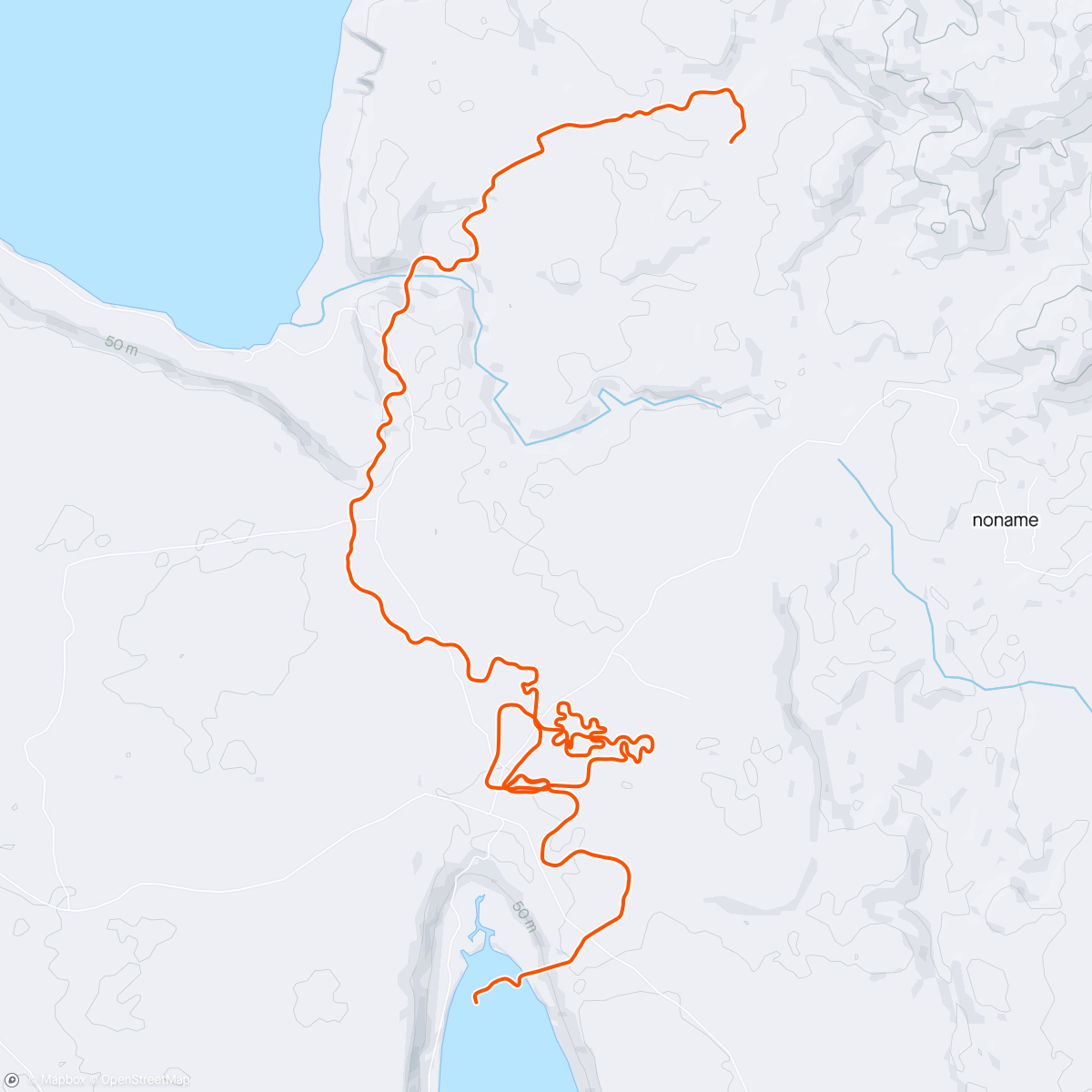 Карта физической активности (Zwift - Group Ride: NO LIMIT GROUP RIDE (E) on Chasing the Sun in Makuri Islands)