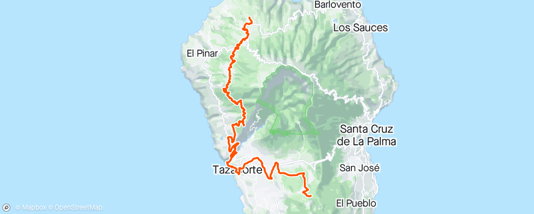 Map of the activity, Morning Ride