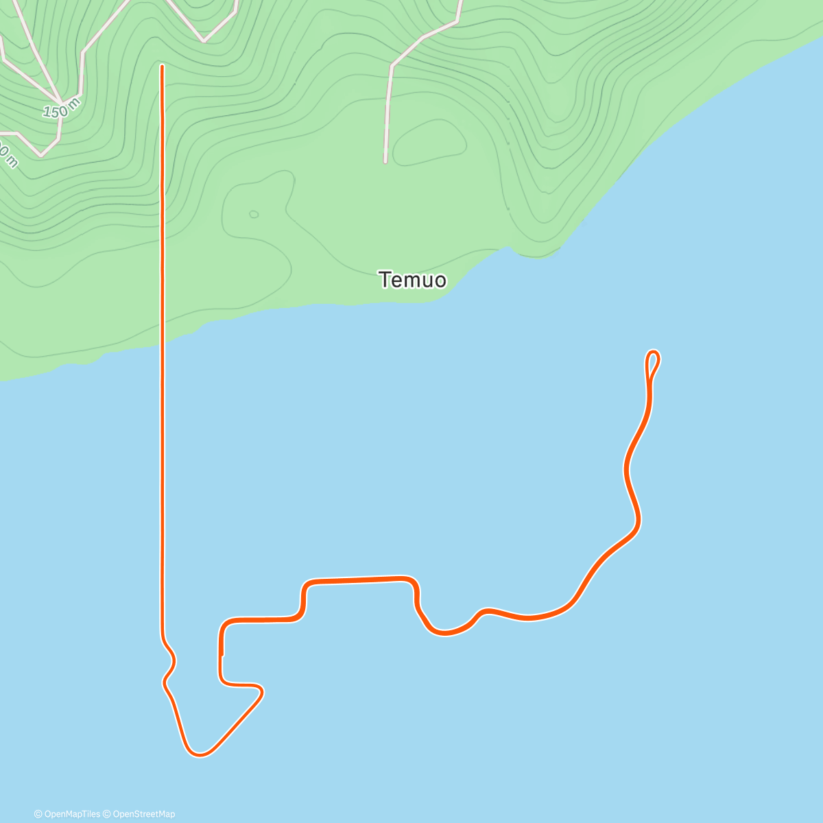 Map of the activity, Zwift - Hilltop Hustle in Watopia