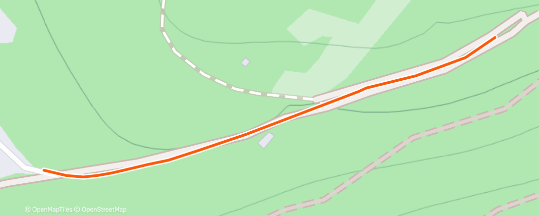 Map of the activity, Morning Workout