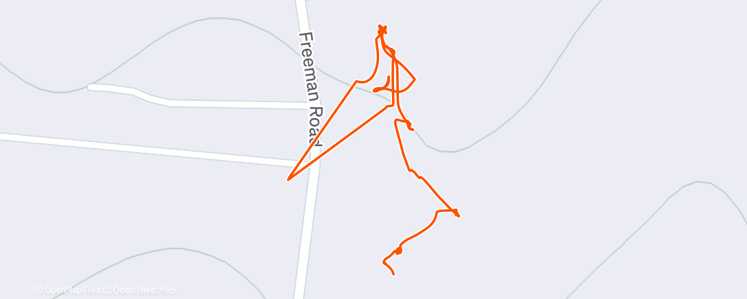 Mapa de la actividad (Afternoon Walk)