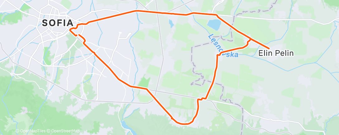 Map of the activity, Л О З Е Н