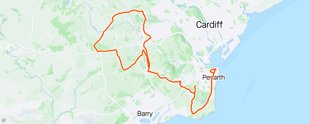 Map of the activity, More Welsh lanes
