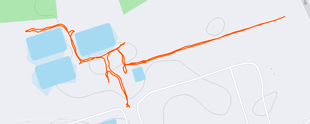 Map of the activity, Hurghada sewage works bird walk