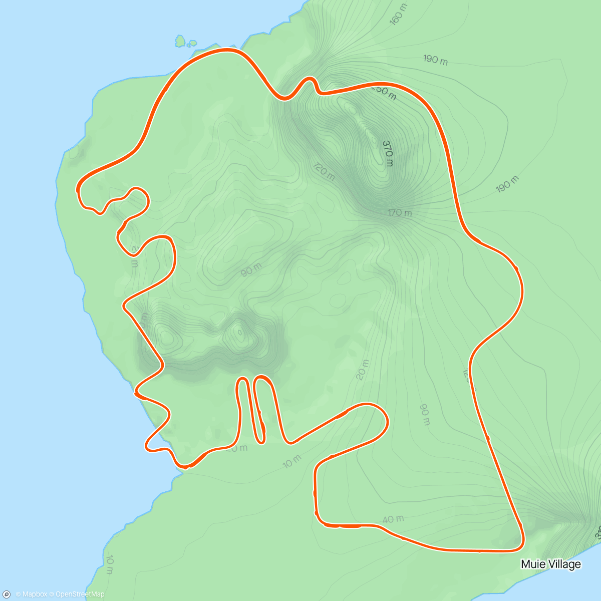 Map of the activity, Zwift - Zone 2