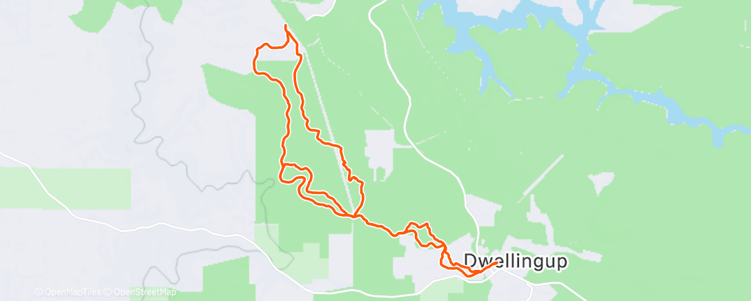 Map of the activity, Slow Horse