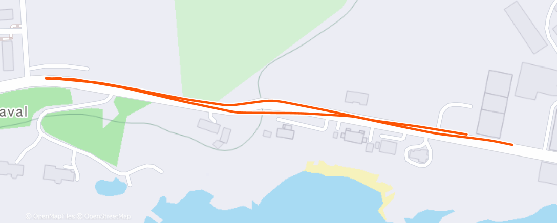 Map of the activity, Lunch Walk