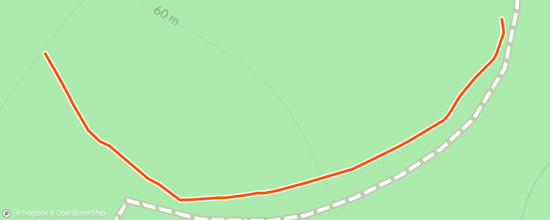 Map of the activity, 朝のウォーキング