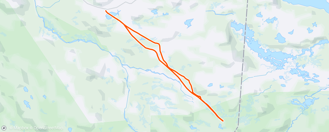 Mappa dell'attività Hardangervidda på fjellski ☀️☀️☀️