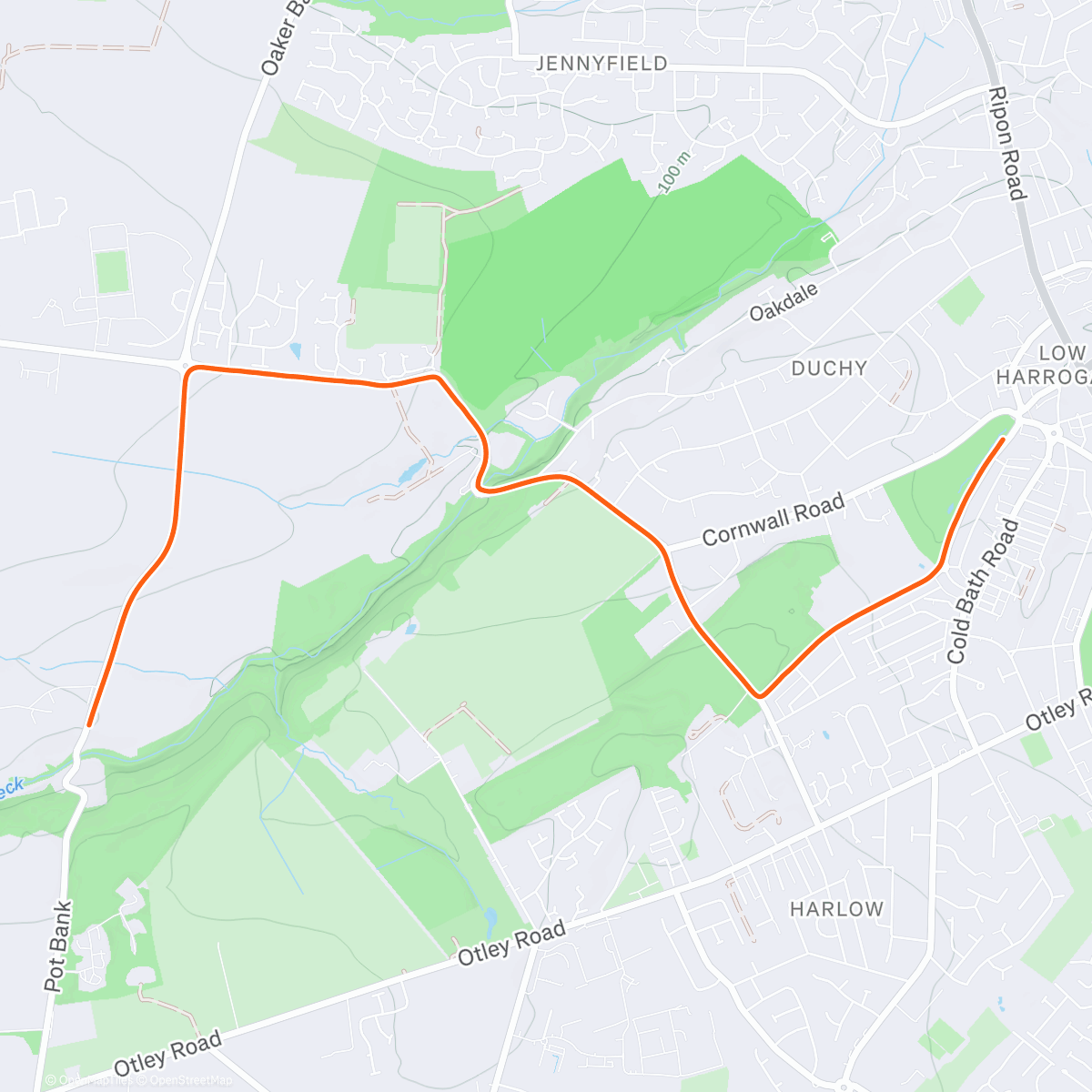 Map of the activity, Zwift - Pacer Group Ride: Tour Of Tewit Well in Yorkshire with Bernie