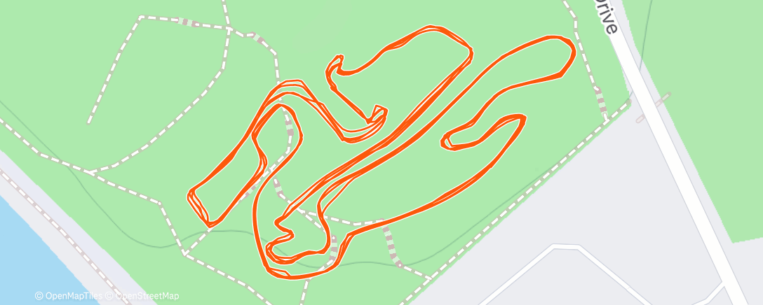Map of the activity, Crossmanay
