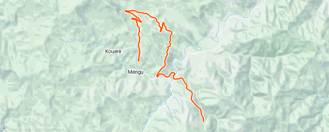 Карта физической активности (Zwift - The low on Mt Fuji in France)