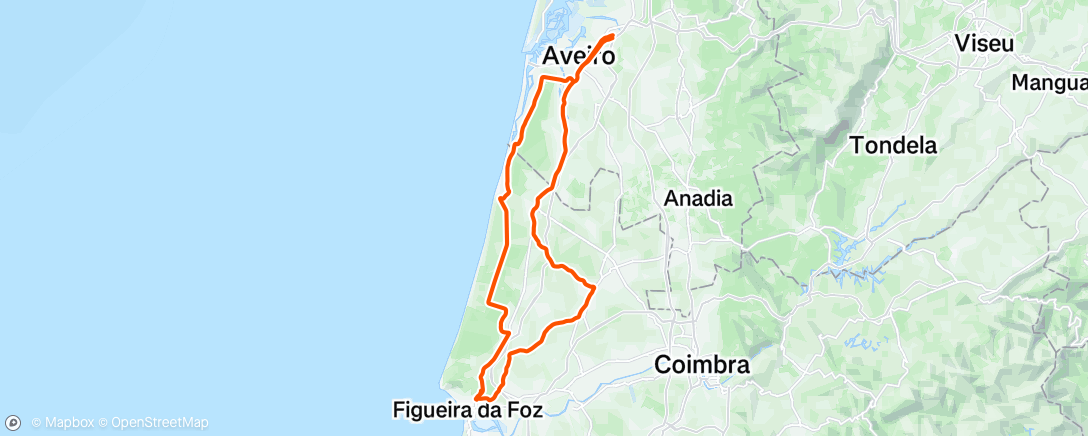 Map of the activity, 🚴🏼‍♂️