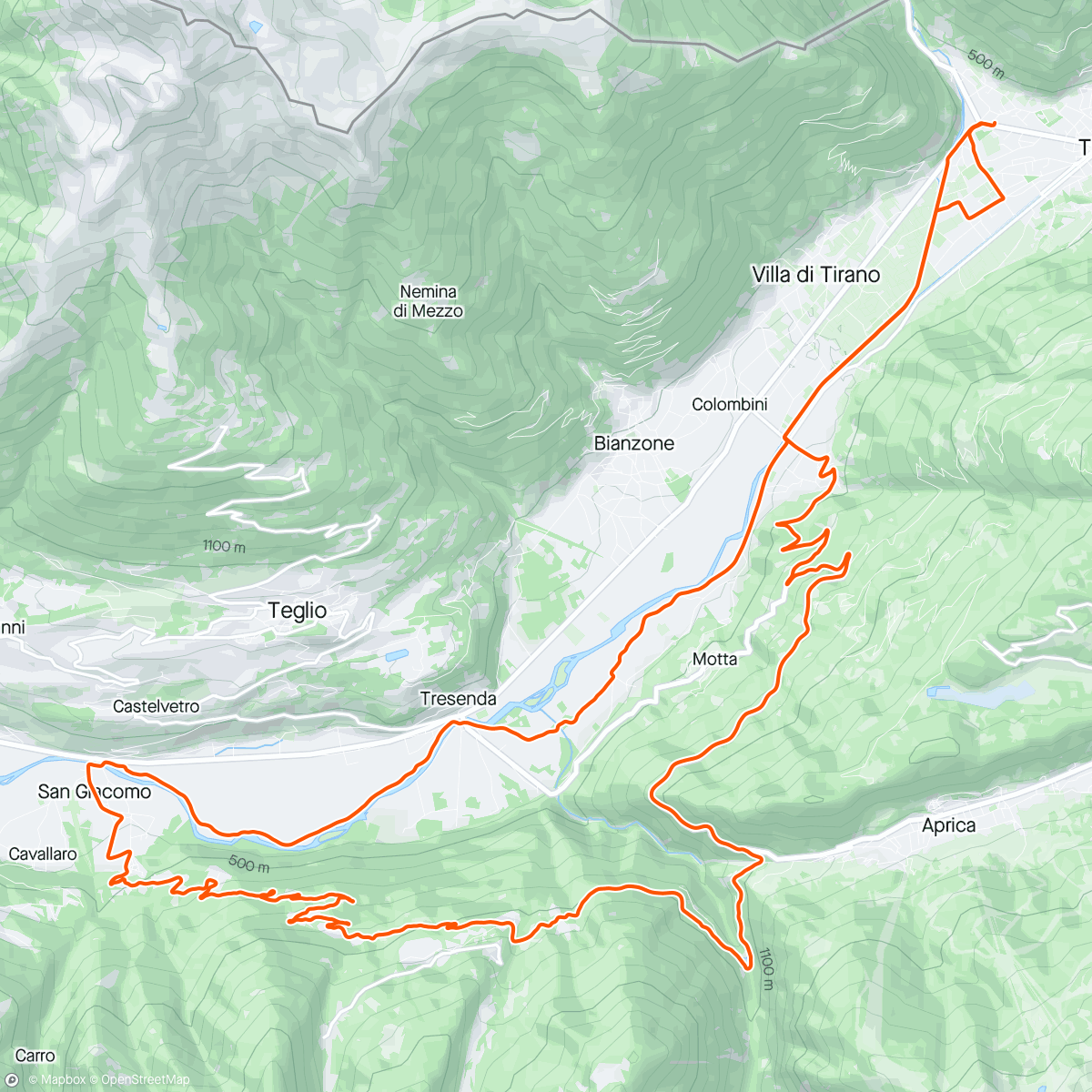 Mapa de la actividad (Svizzeri in tour 🇨🇭)
