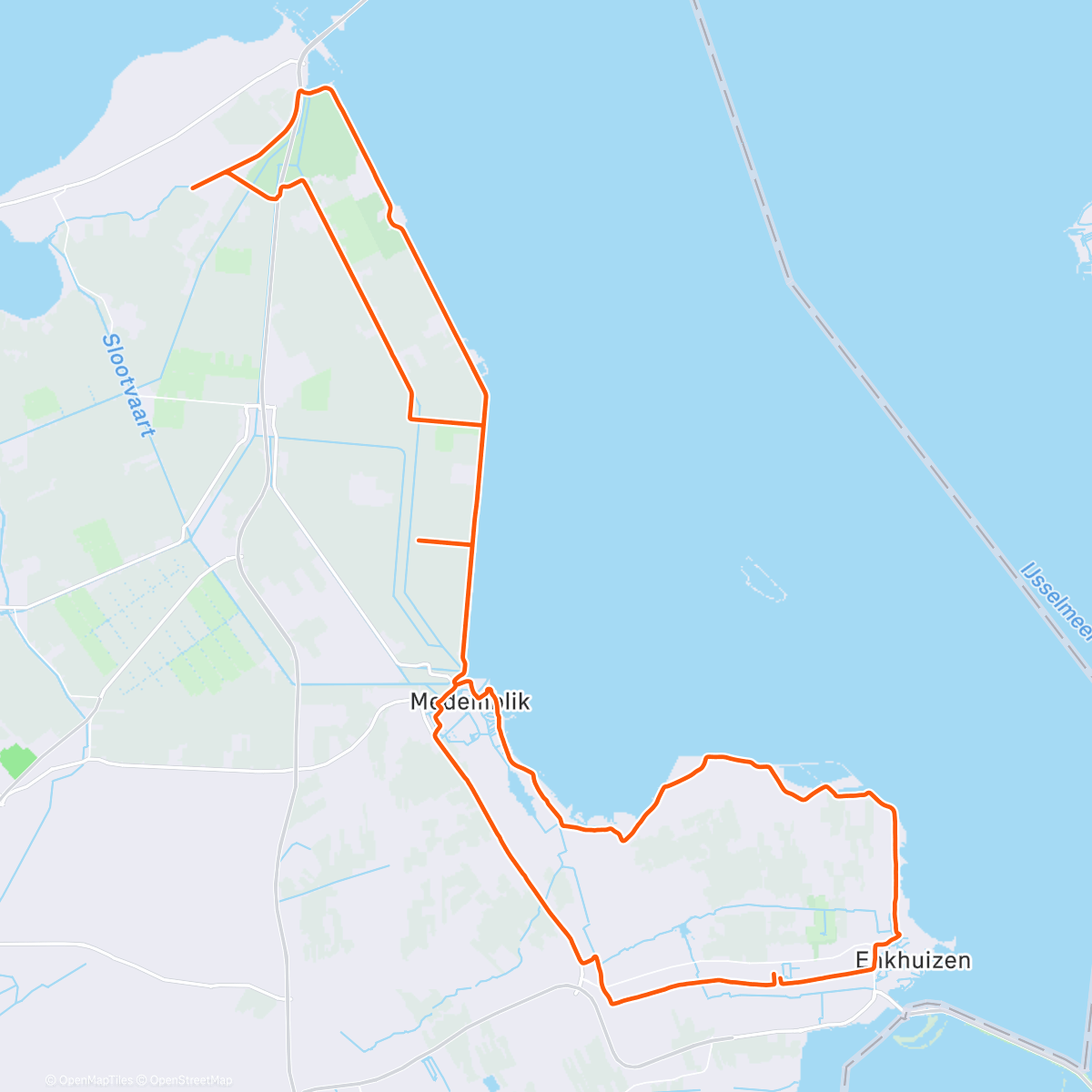 Map of the activity, Christmas ride🎅