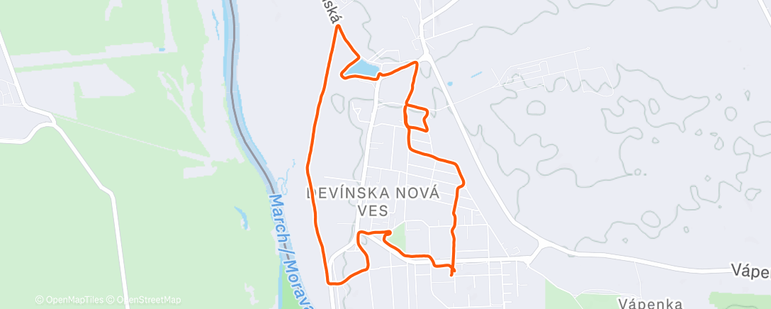 Карта физической активности (Lunch Run)