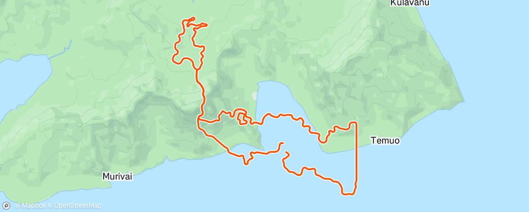 Map of the activity, Zwift - Mayan 8 in Watopia