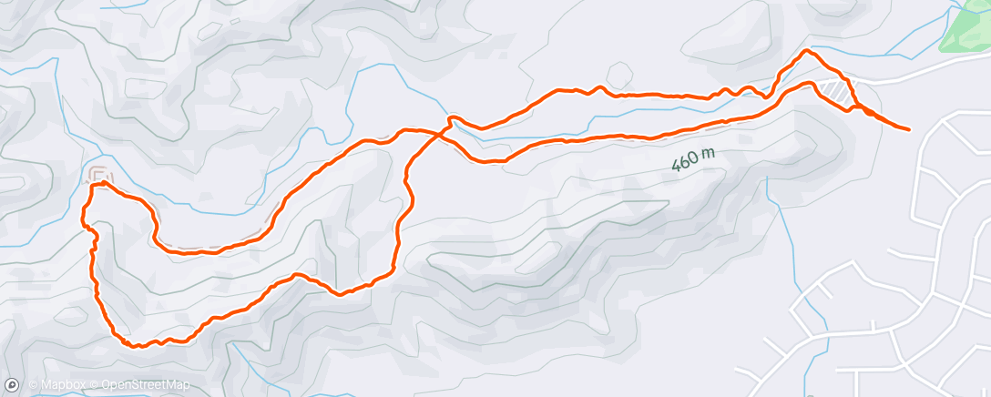 Map of the activity, SoMo Hike w/Ev