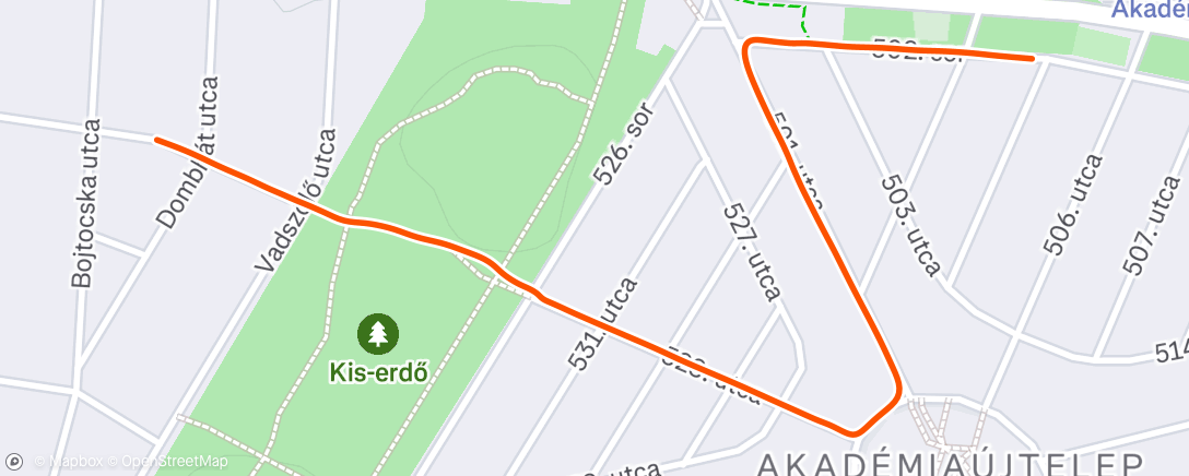 Map of the activity, oda 2.