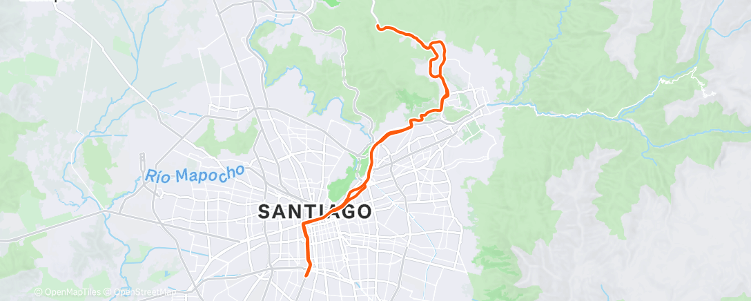 Map of the activity, 2025-12-06Ride