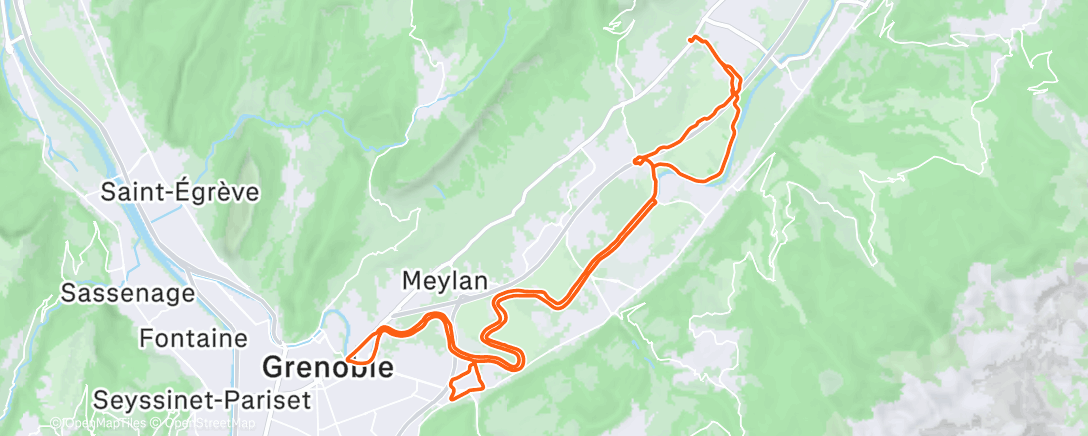 Map of the activity, Gravel 🥶🕯️