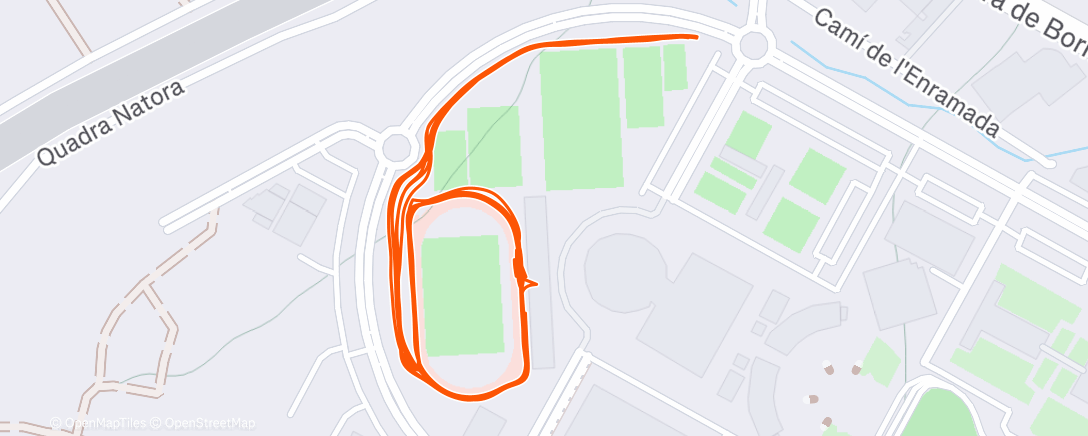 Map of the activity, Rodaeta i a la birra 🍻