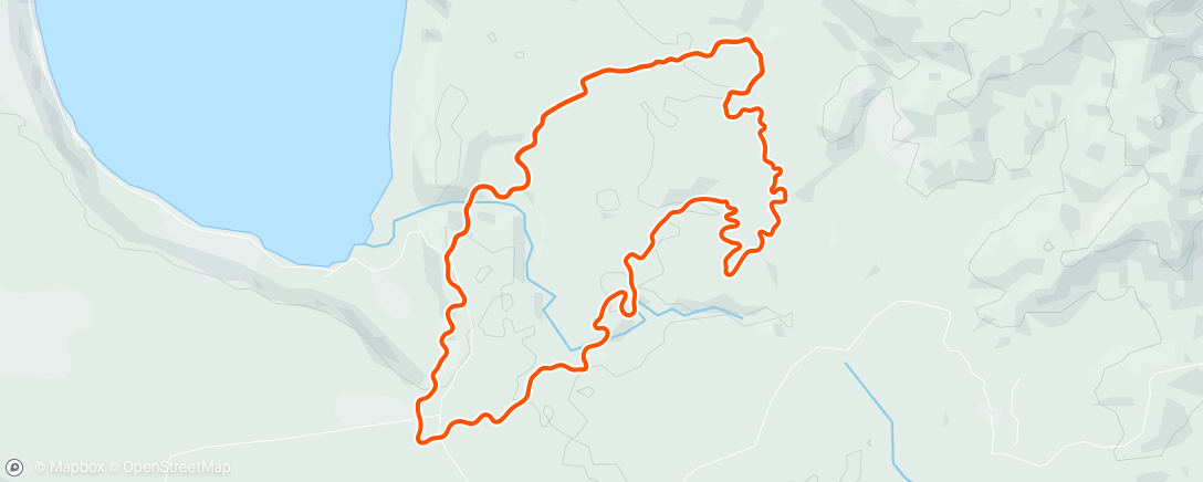 Map of the activity, Zwift - 15min varied tempo #2 in Makuri Islands