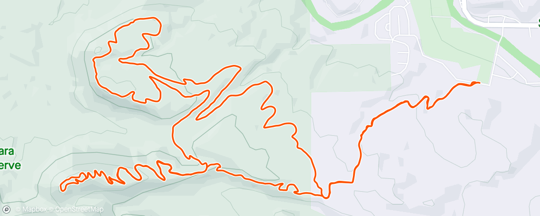 Map of the activity, Single speeding CW with the TG SS champ!