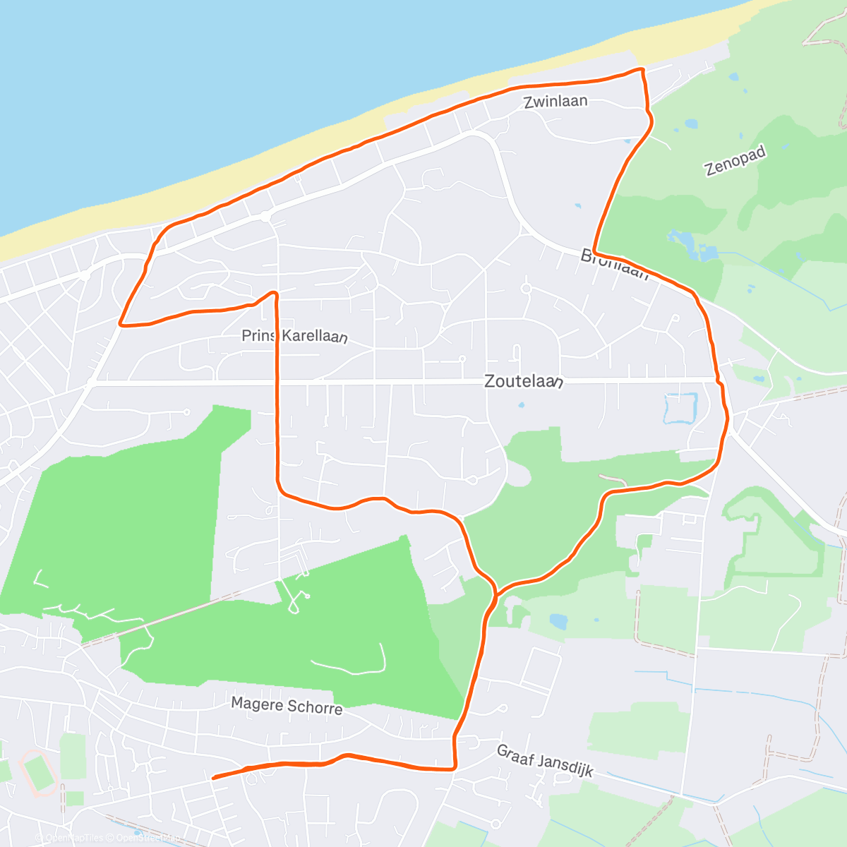 Map of the activity, l’air frais