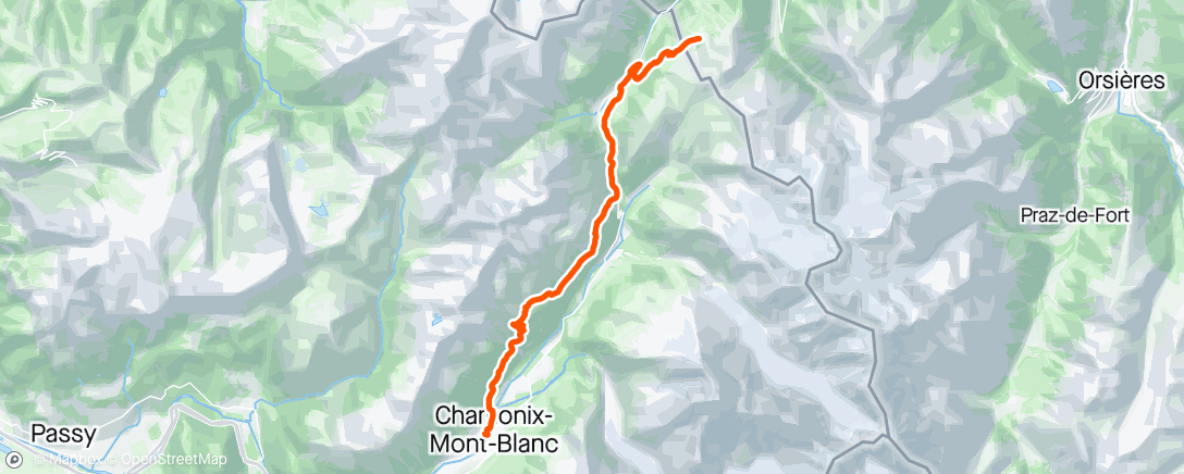 アクティビティ「UTMB 176k // 10.000m+ Part 2」の地図