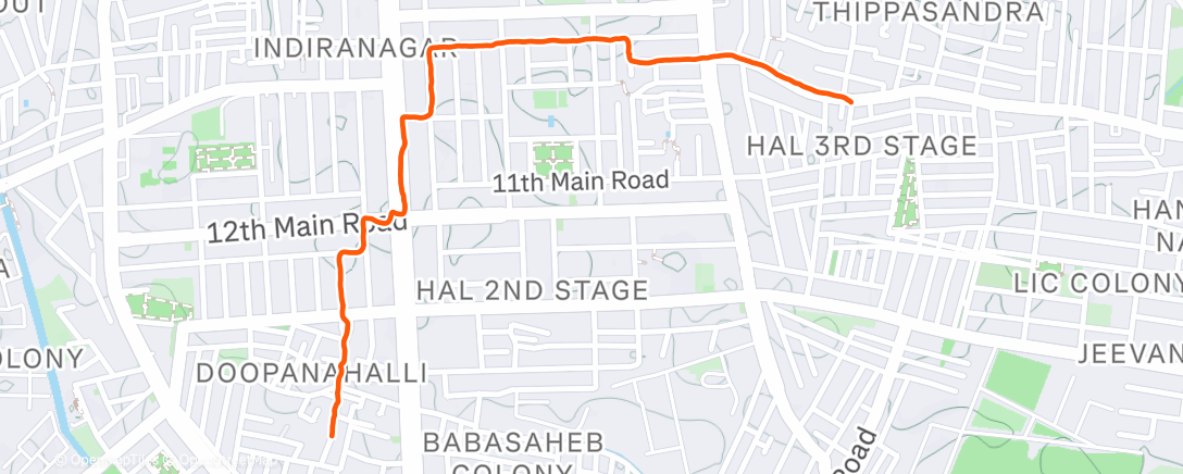 Карта физической активности (Walk home)