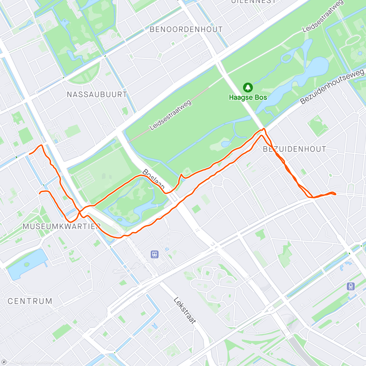 Map of the activity, 👋 short run