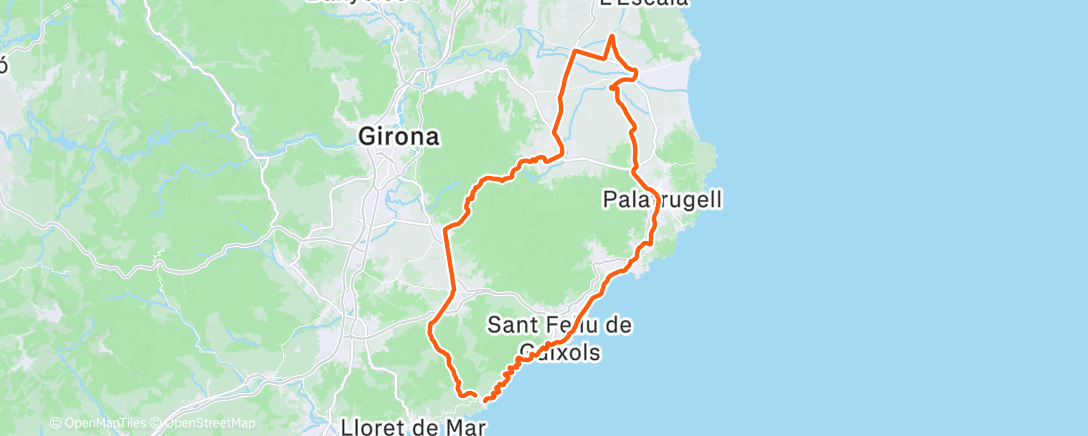 Map of the activity, La vieja guardia ☕️