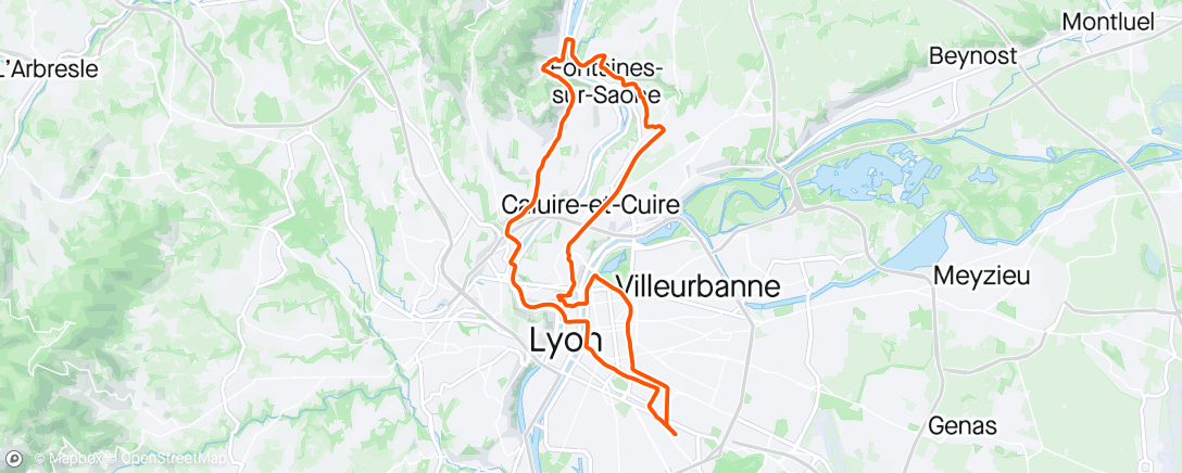 Map of the activity, Mâchon.cc