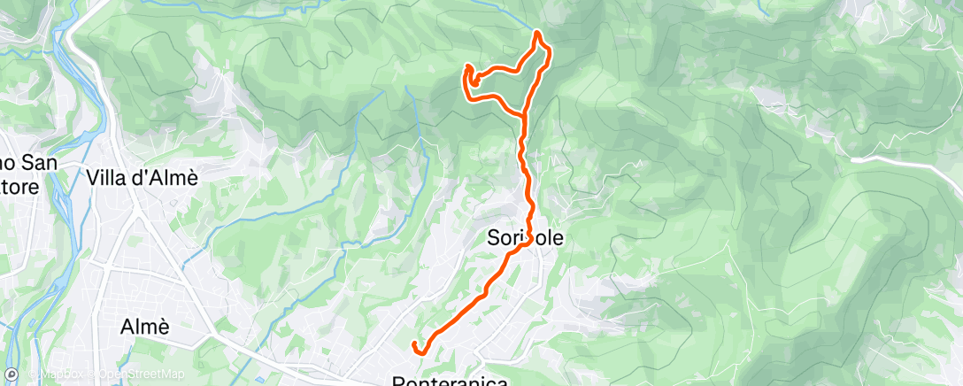 Map of the activity, Torniamo ad Alagna
