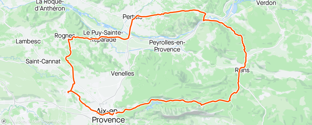 Map of the activity, Rugissants, une belle sortie avec des locomotives.