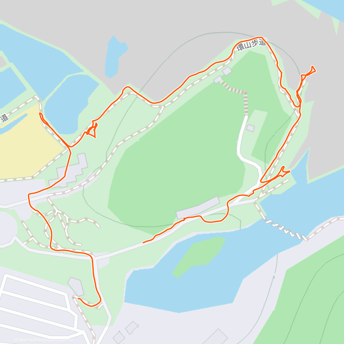 Map of the activity, Heping Island Geopark