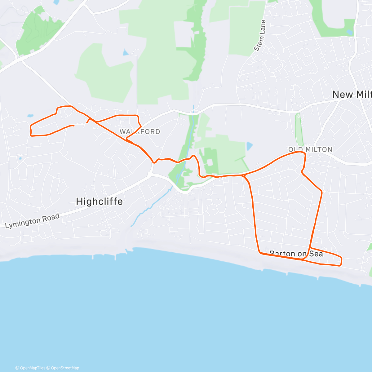 Map of the activity, 3 x 2km ~MP with 1km floats. Pumas.