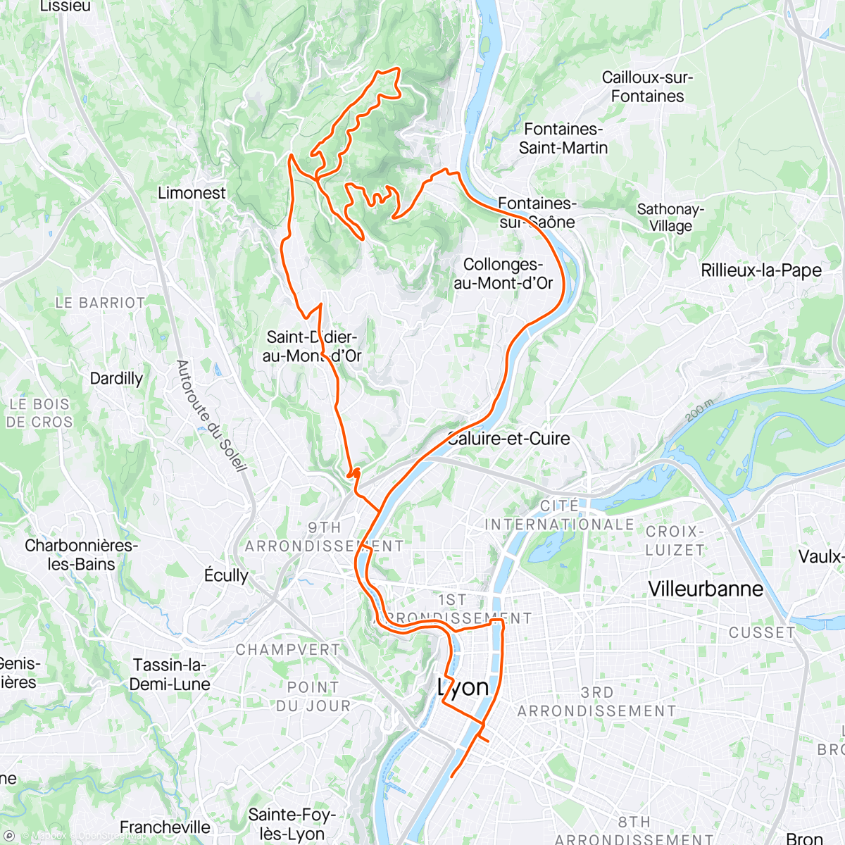 Map of the activity, 21- déroulage