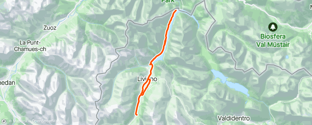 Karte der Aktivität „Livigno 7”