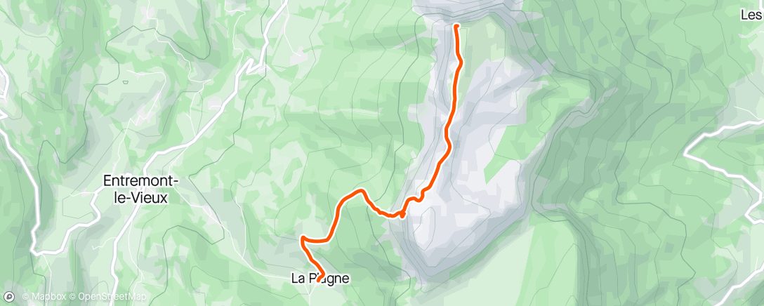 Map of the activity, Chartreuse Divide 🧚 Jour 2 | Ascension du Granier depuis La Plagne