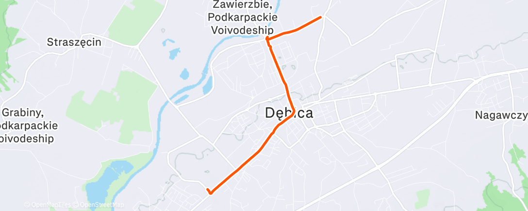 Mapa de la actividad (Afternoon Mountain Bike Ride)