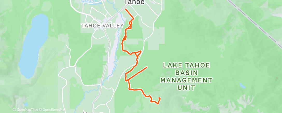 Map of the activity, Dudes ride