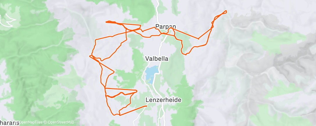 Map of the activity, Day18