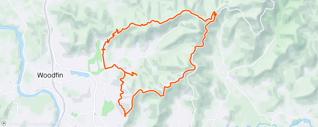 Map of the activity, When the In-Laws Live in Asheville