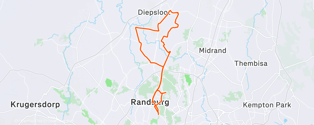 活动地图，Morning Ride