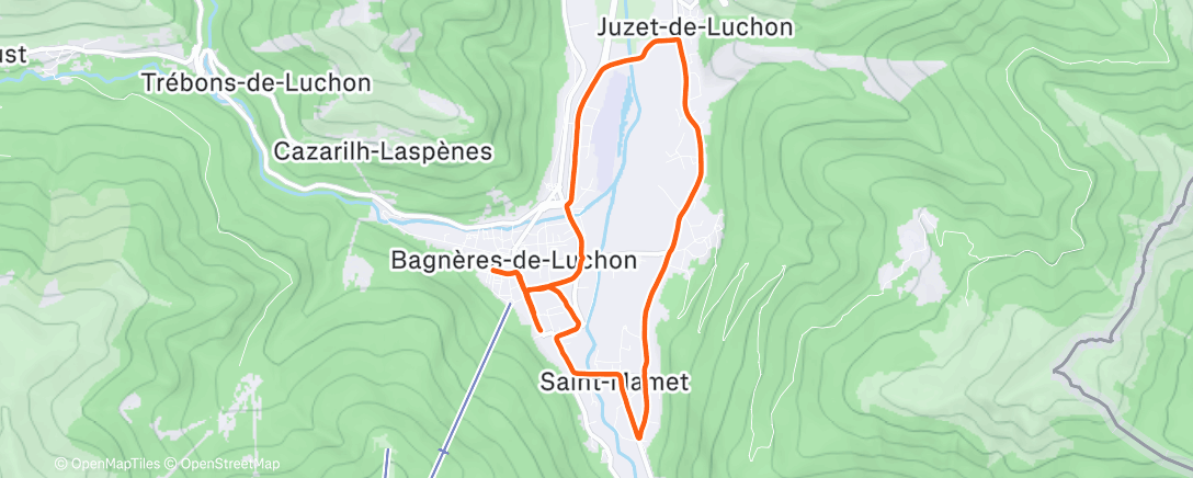 Map of the activity, Gonza'run' 😍