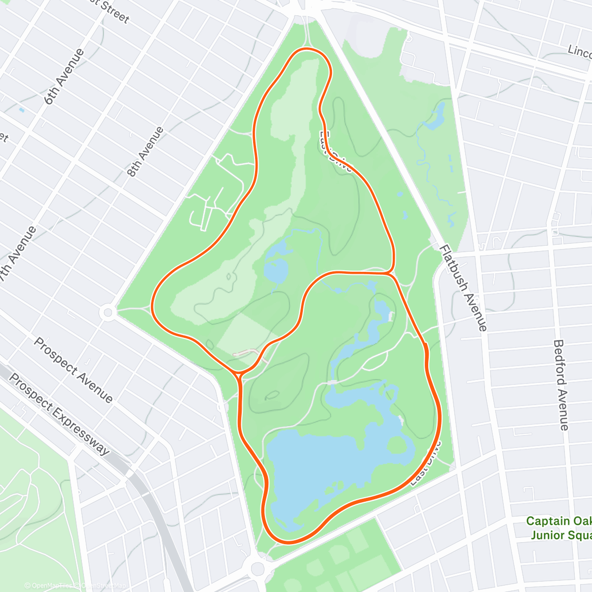 Map of the activity, Zwift - Issendorf Express in New York